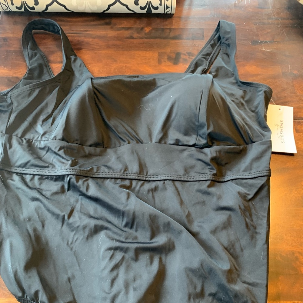 Swimsuits For All Black One Piece Swimsuit